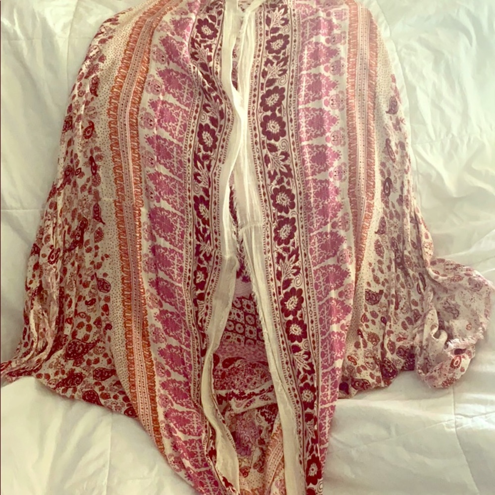 Women slub  kimono